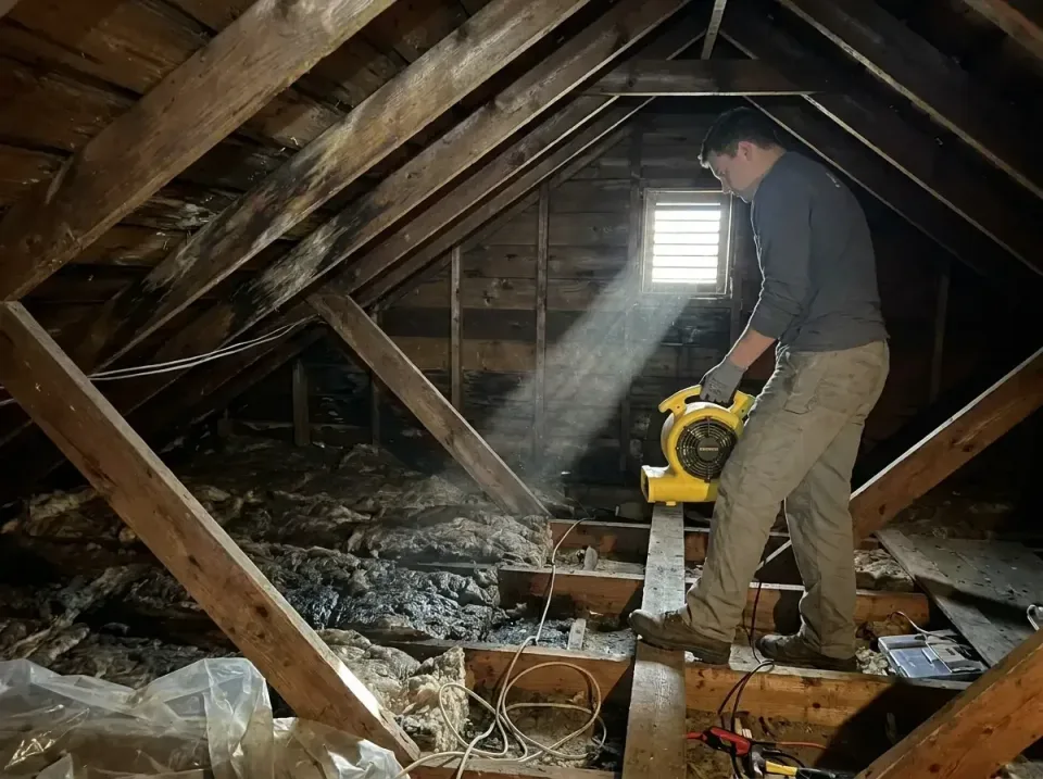 attic-water-damage-drying-proc-007 — frequently asked questions, Emergency Water Extraction & 24/7 Flood Response in Orangeb…